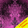 GO Launcher EX Theme Pink Dark