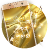 Gold Silk Glitter Theme: Dynamic Luxury music