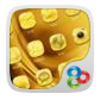 golden flavor GOLauncher EX Theme