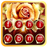 Golden Rose Keyboard Theme