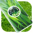 Grass Clock Live Wallpaper