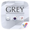 Grey V Launcher Theme