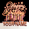 Happy Birthday GIFs with Name Maker