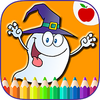 Happy Halloween Coloring Game