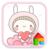 Heart dodol launcher theme