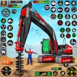 Heavy Drill Excavator Games