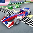 High Speed Formula Car Racing