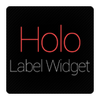 Holo Label Widget