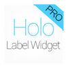 Holo Label Widget Pro