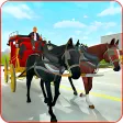 Horse Cart Transport Taxi Game