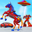 Horse Robot Car Game Robot War