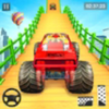 Impossible Mega Ramp Monster Truck Stunt Game