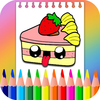 Kawaii Food Coloring Book