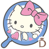 Kawaii Widget Hello Kitty Tiny Chum