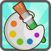 Kids coloring-kids paint