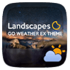 Landscapes GO Weather Widget