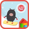 littlepiggy winter dodol theme