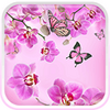 Pink Flowers Live Wallpaper