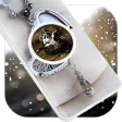 Locket Clock Live Wallpaper