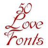 Love Fonts 50