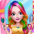 Magic Rainbow Braid Hair Salon