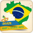 Map of Brazil