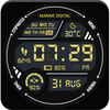 Marine Digital Watch Face