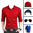 Men formal shirt photo suit