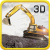 Mine Excavator Crane 3D