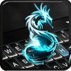 Neon Dragon Keyboard Backgroun