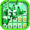 Neon Green Emoticon Keyboard