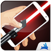 Neon lightsaber simulator