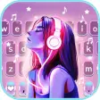 Neon Music Girl Theme