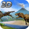 Ninja Kung Fu Dino Fighting 3D