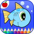 Ocean Animals Coloring Book