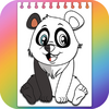 Panda Coloring Book