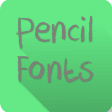 Pencil Fonts for FlipFont