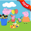 Peppa Pig Coloring Book for Kids