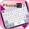 Phone 13 Pink Keyboard Backgro