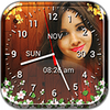 Photo Clock Live Wallpaper