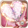 Pink Gold Fancy Theme: Glitter heart wallpaper HD