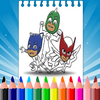 Pj Heroes Coloring Masks