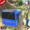 Police Bus Coach Drive Game 3D