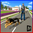 Police Dog City Crime Chase