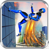 Police Robot Rope Hero Game 3d