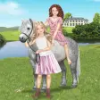 Pony and rider dress-up fun