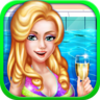 Pool Party Makeup Salon