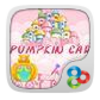 Pumpkin car GOLauncher EX Theme