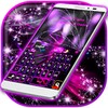 Purple Flame GO Keyboard theme