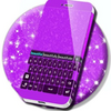 Purple Keyboard GO Theme